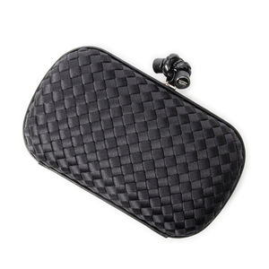 Bottega Veneta Leather Knot Minaudiere Clutch Bag